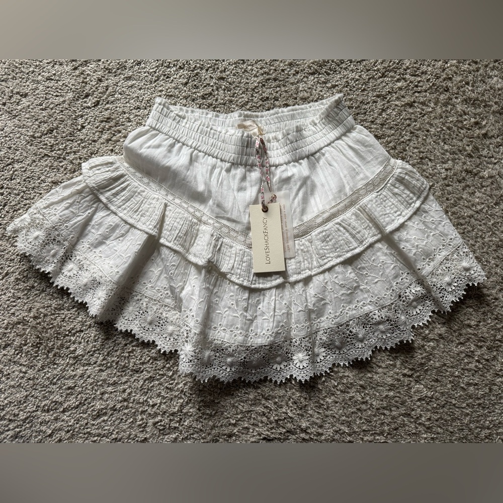 LoveShackFancy Tanisha Skirt